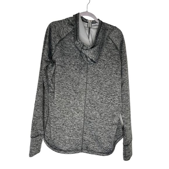 NFL Team Apparel Women's Broncos Pullover Hoodie Black Kangaroo Pocket Size XL - Picture 3 of 6